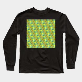 Villains Pattern Long Sleeve T-Shirt